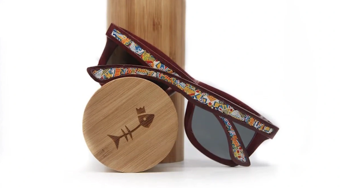 Wooden Glasses Decorated with Hutsul Ornamentation is the New Black in the USA
